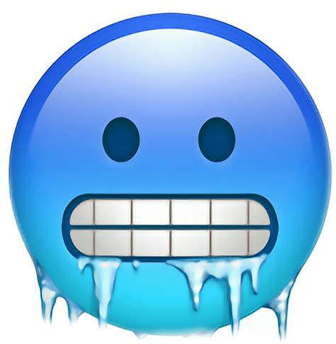 Ios Cold Emoji Png Clipart Png Download Emoji Iphone Png Free Images