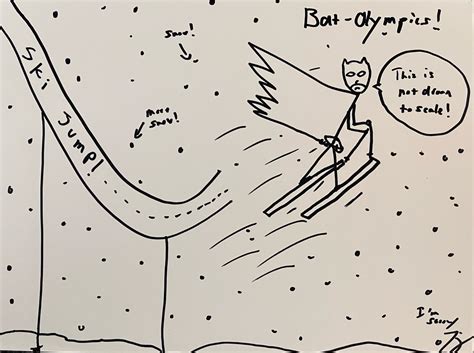 Batman Bat Olympics By Tom King In Matt Todds Sketches Comic Art