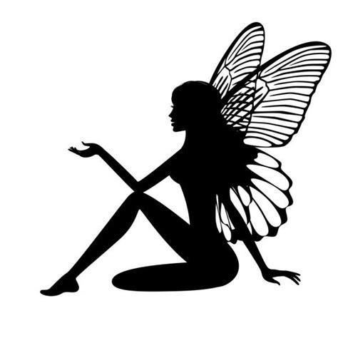 Vecteurs Pour Fairy Silhouette Illustrations Libres De Droits Pour