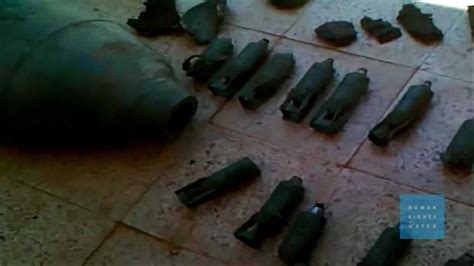 Cluster Bombs Dropped In Syria Youtube