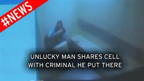 Shocking Cctv Footage Shows Murder Suspect And Key Witness Fighting