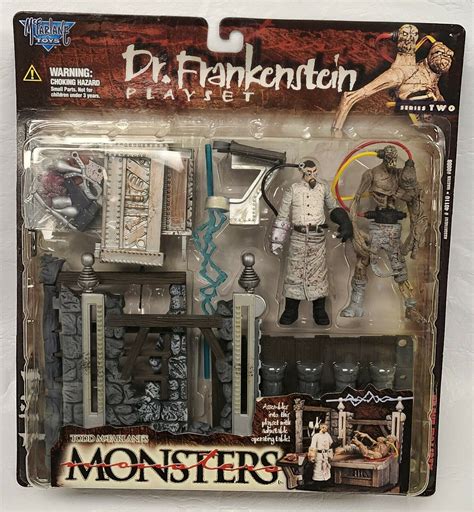 Mcfarlanes Monsters Series 2 Dr Frankenstein Action Figure Playset