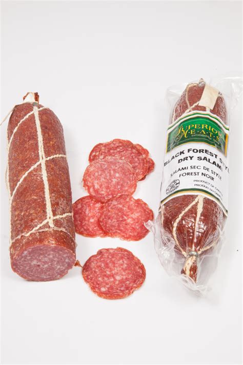 German Style Black Forest Dry Salami Whole Superior Meats