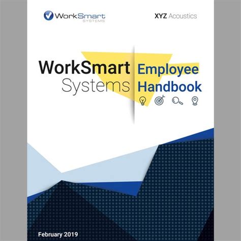 Design A New Look For Employee Handbook Cover Page