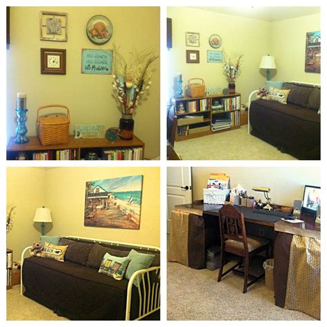 Free returns 100% satisfaction guarantee fast shipping Beach themed home office/guest room | Guest room office ...