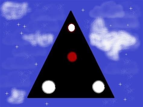 Our Ufo Black Triangle Sighting Strange Objects In The Sky