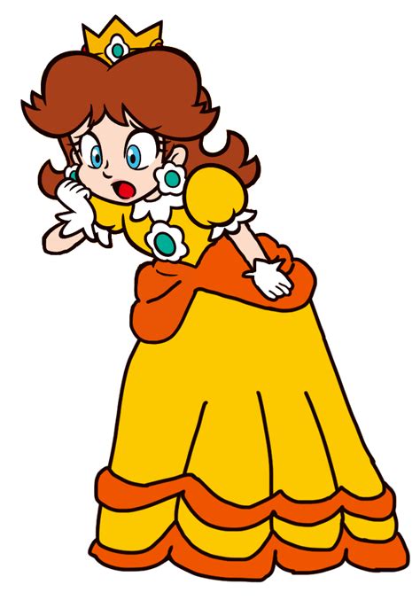 Super Mario Scared Princess Daisy 2d By Alexiscurry On Deviantart