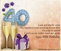 happy 40th birthday message for my daughter - Google Search | Happy ...