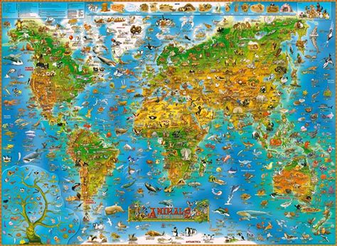 World Map Puzzle 1000 Pieces Topographic Map Of Usa With States