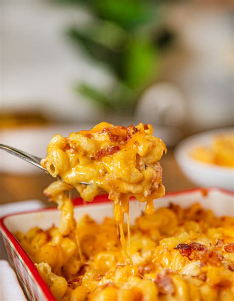 Bacon Mac And Cheese Recipe Three Cheese Dinner Then Dessert