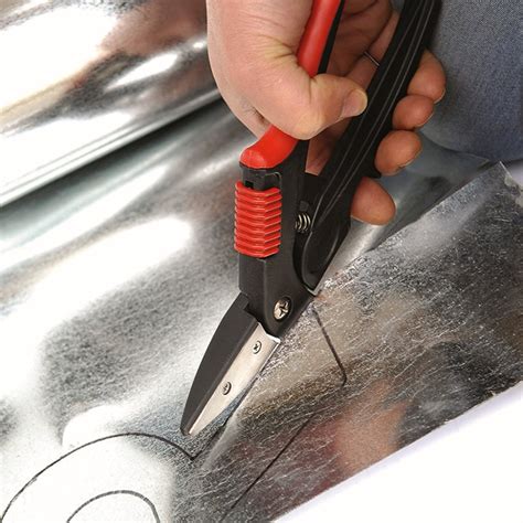 Sheet Metal Tin Snips Left Cutting Cutter Heavy Duty Professional Shear