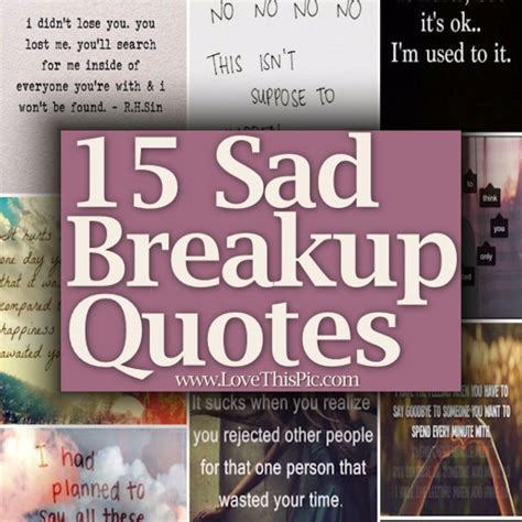 15 Sad Breakup Quotes