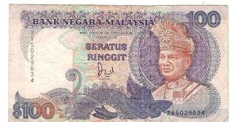 711collectionstore Rm100 6th Series Malaysia Banknote