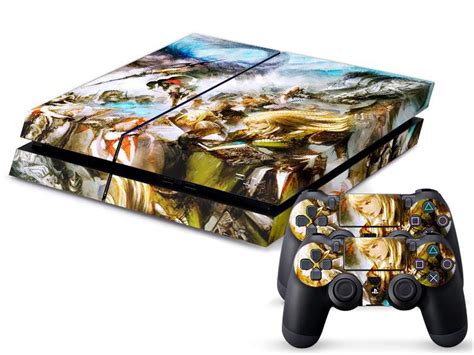 2019 Final Fantasy Xiv 0176 Decal Skin Protective Sticker For Sony Ps4