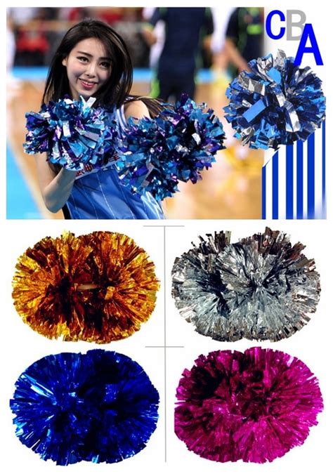 2pcs Cheerleading Pom Poms In Pom Poms From Sports And Entertainment On