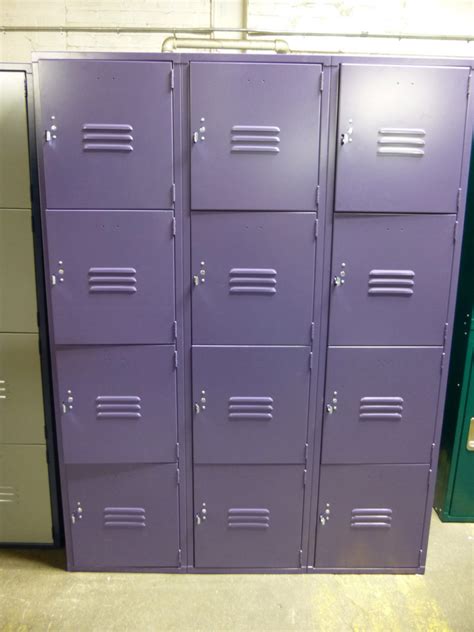 4 Tier Employee Storage Lockers Lightning Lockers