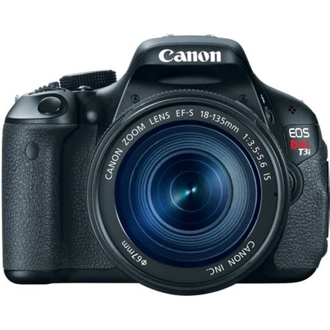 Canon Eos Rebel T3i 18 Mp Cmos Digital Slr Camera And Digic 4