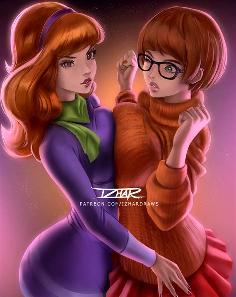 Daphne And Velma By Izhardraws On Deviantart