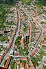 Jüterbog von oben - Stadtansicht vom Innenstadtbereich in Jüterbog im ...