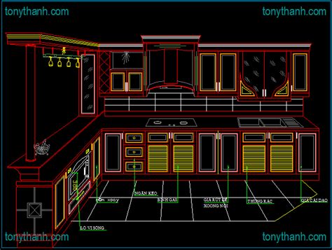 Building information modeling kitchen cabinet computer aided design. http://www.tonythanh.com/interiors-autocad-drawing-block ...