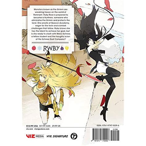 Rwby The Official Manga Vol 1 The Beacon Arc Volume 1 Very Good