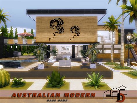Australian Modern House By Danuta720 At Tsr Sims 4 Updates