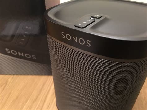 Sonos Play1 Wireless Speaker Review Life Of Man