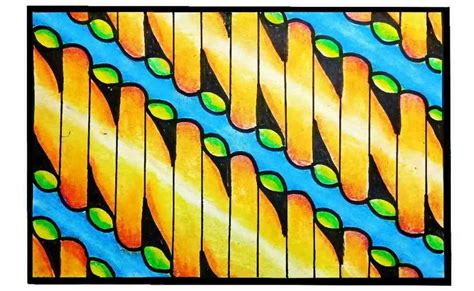 Contoh Sketsa Sketsa Motif Batik Sederhana Dan Mudah - vrogue.co