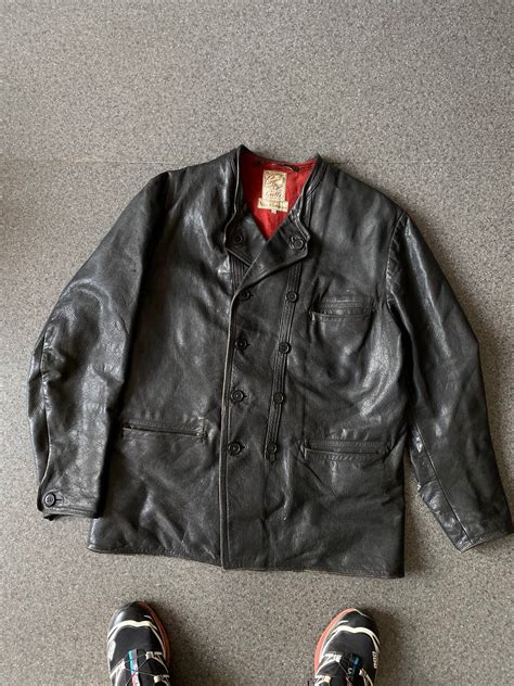 Vintage Sejson Swedish Leather Jacket 50s Grailed