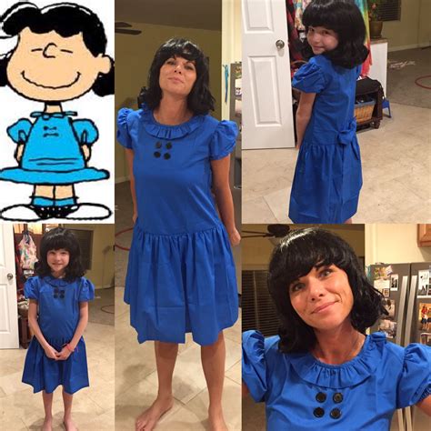 Lucy Van Pelt via basil and buttons Etsy shop | Charlie brown halloween