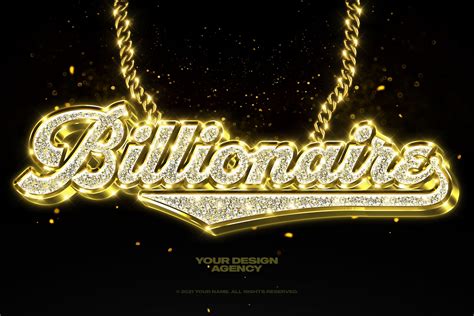 Bling Bling Text And Logo Style Vol2 Psd Template Hyperpix