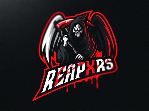 Reaper Mascot Logo Design By Marvin Baldemor On Dribbble