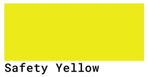 Safety Yellow Color Codes The Hex Rgb And Cmyk Values That You Need