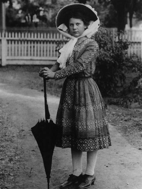 Girl Posing Umbrella Wearing Sunday Best 1900s Photograph By Mark Goebel