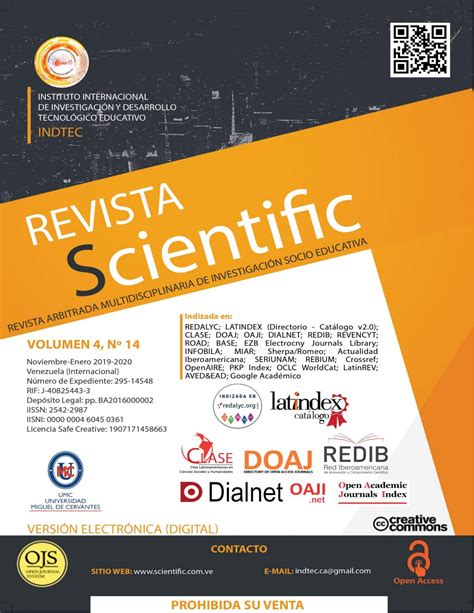 Revista Scientific Volumen 4 Nº 14 Noviembre Enero 2019 2020 By