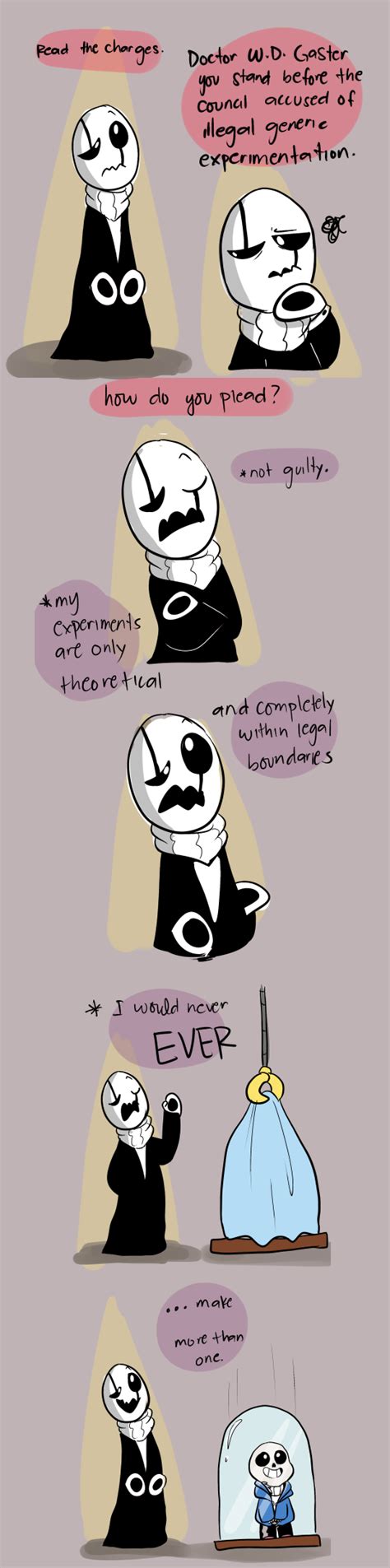 Gaster And Sans Undertale Know Your Meme