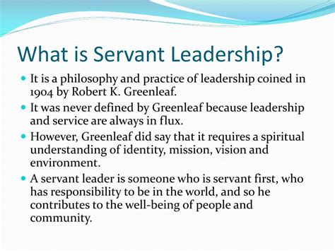 Servant Leadership Powerpoint Template Ppt Slides 969