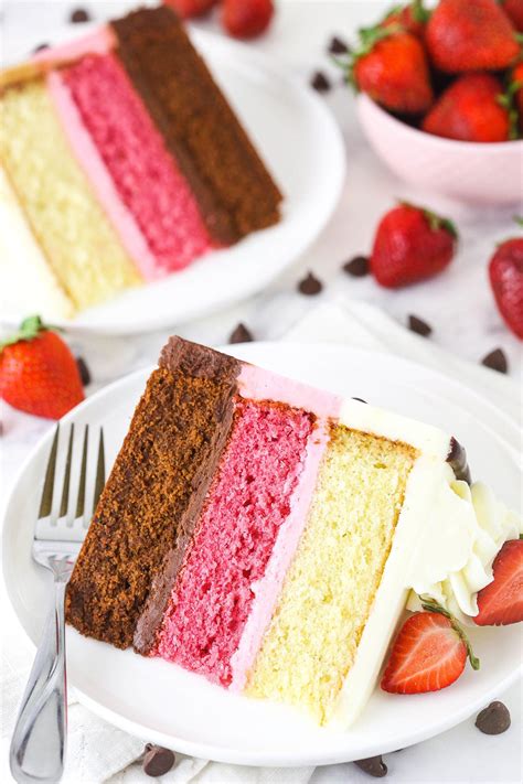 The Ultimate Neapolitan Cake Recipe Life Love And Sugar