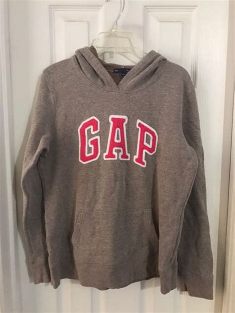 Lt Brown Gap Factory Sweater Hoodie Sz Medium Ebay