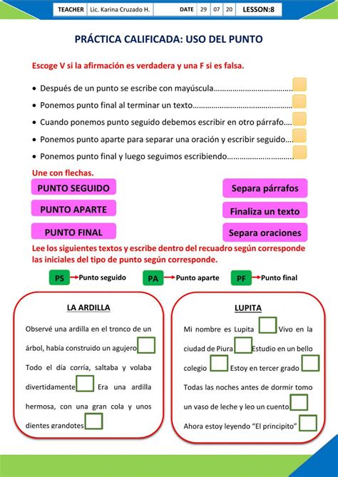 Actividad Online De El Punto Learning Spanish For Kids Learning