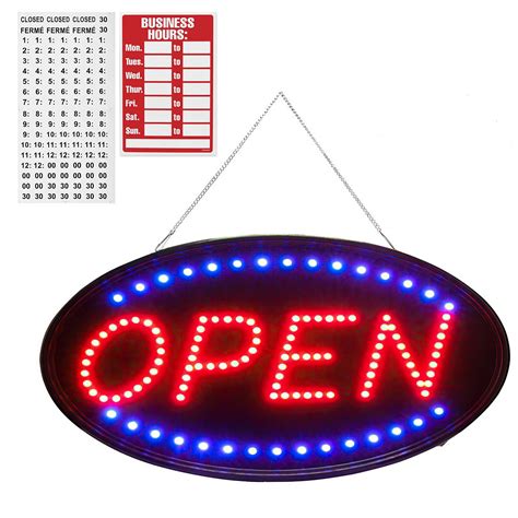 Buy Sk Depot Open Sign Premium Products 19x10 Led Open Sign