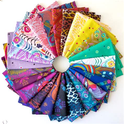 Tambourine Fat Quarter Bundle Of Anna Maria Horner Fabrics 24 In Total