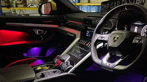 Lamborghini Urus Dual Zone Ambient Light Custom 360 Camera System