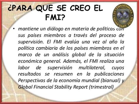 el fmi