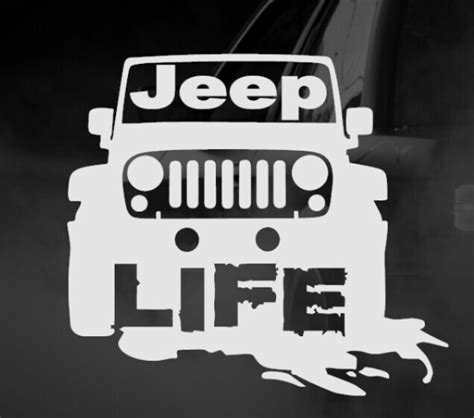 Jeep Life Vinyl Decal