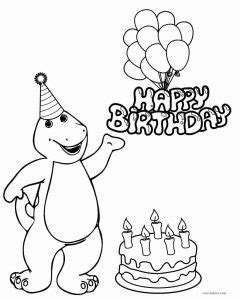 By coloring the free coloring pages, find your favorite barney. Free Printable Barney Coloring Pages For Kids | Cool2bKids