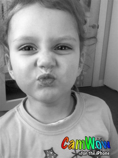 When In Doubt You Must Pout My Lil Sister Pouting For The First Time