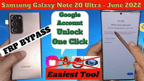 Samsung Galaxy Note 20 Ultra 5g Frp Bypass Android 12 Last Security