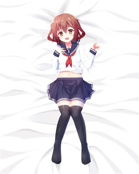 negishio ikazuchi kancolle kantai collection absurdres highres 10s 1girl d bed black