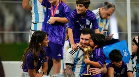 lionel messi s wife pens a heartfelt note after argentina s triumph football news the indian